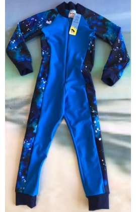Children Stinger Suit -  Marine Body / Storm Sleeves & Sides / Navy Trim