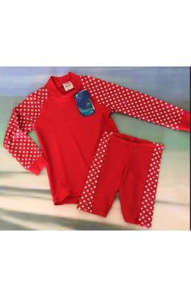 Sale Baby Fuschia / Daisy Long Sleeve Shirt and shorts (Image Colours different, Size 1-2 years only)